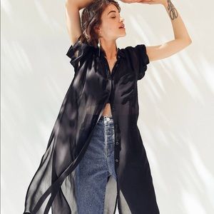 Urban Outfitters Sheer Blouse